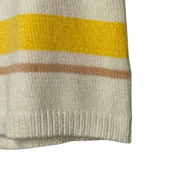 L*SPACE | NWT Sun Seeker Yellow Tie Waist Chenille Lounge Shorts | Size XL - Picture 4 of 10